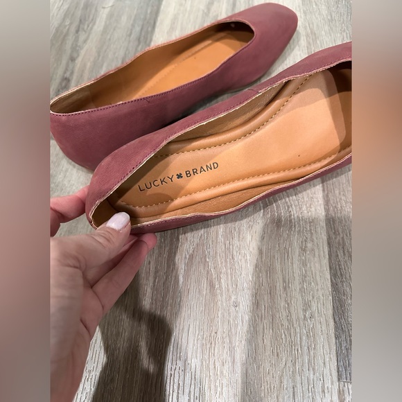 Lucky Brand Dusty Rose Flats - Picture 2 of 4